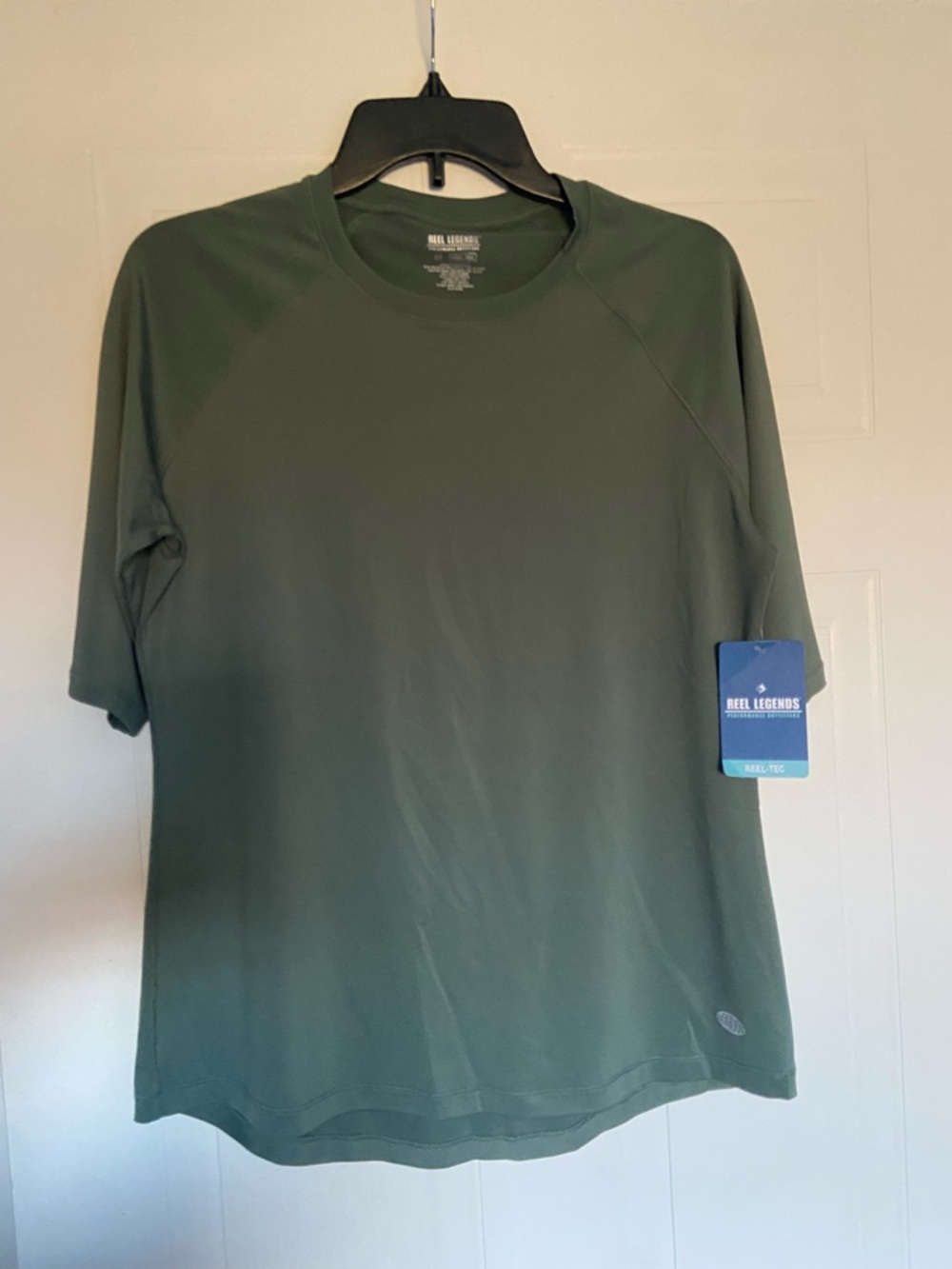 Reel Legends Olive Green SPF Tee